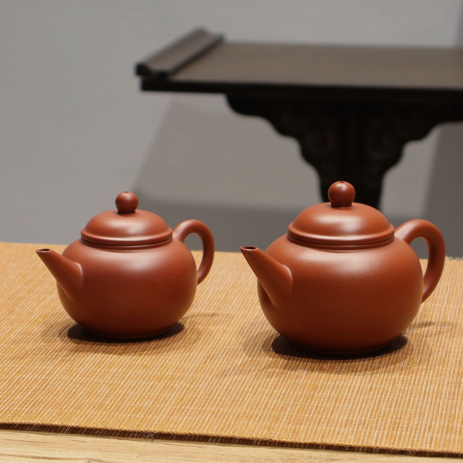 水平壶原矿朱泥紫砂壶全手工潮州手拉壶工夫茶茶壶单壶泡茶壶