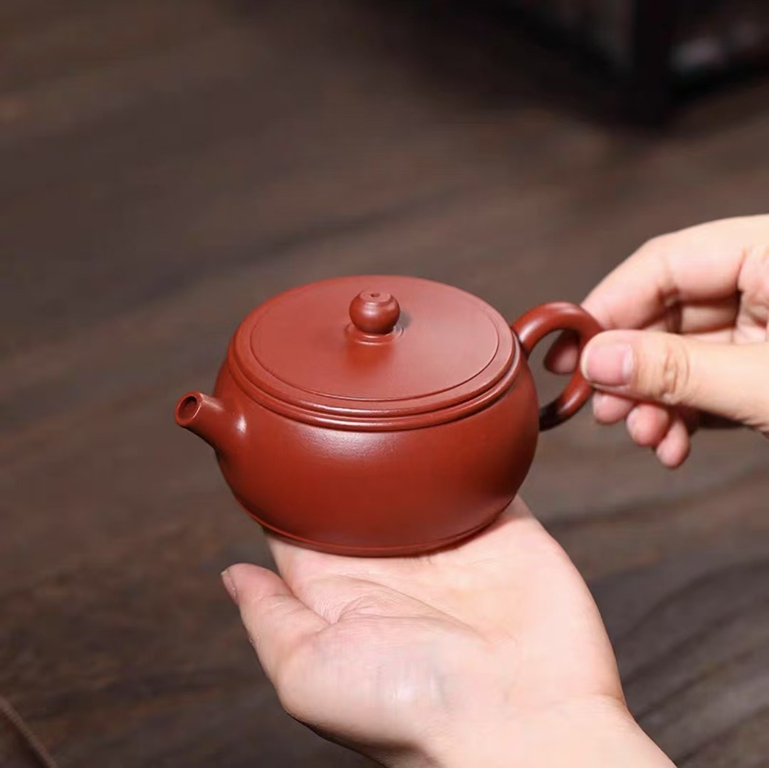 宜兴纯手工紫砂壶原矿大红袍紫砂茶壶茶具礼品一件代发