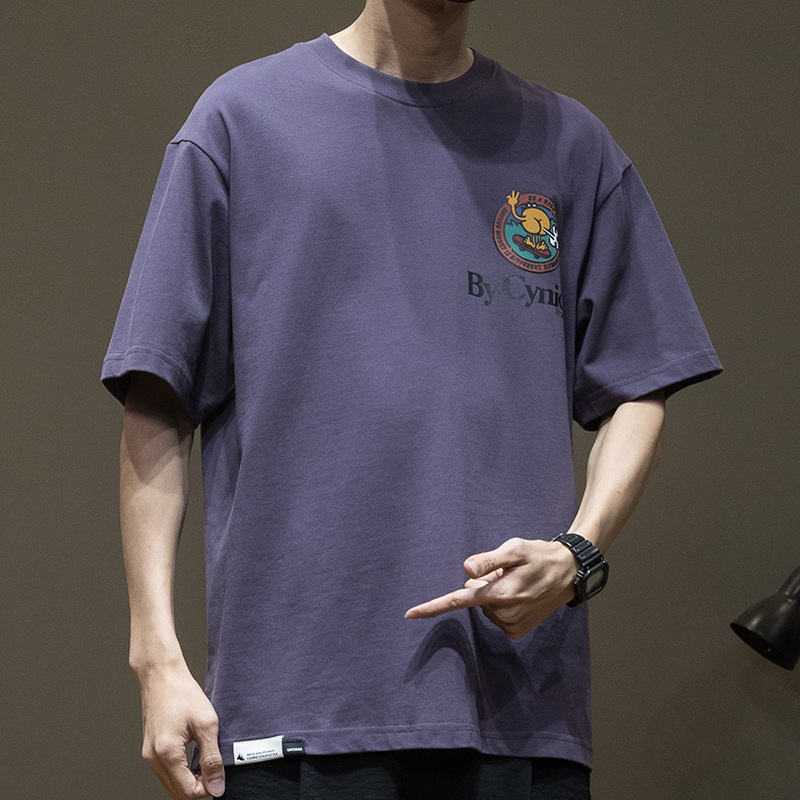 男士短袖T恤潮牌2025