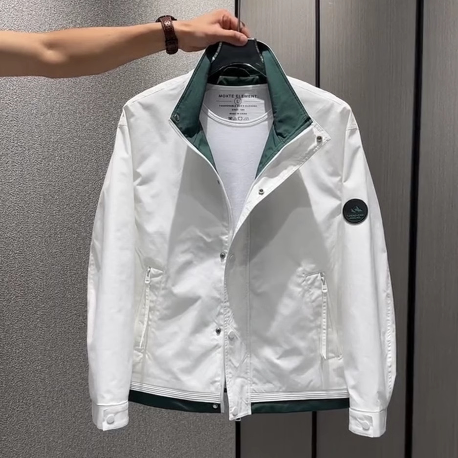 痞帥工裝外套修身