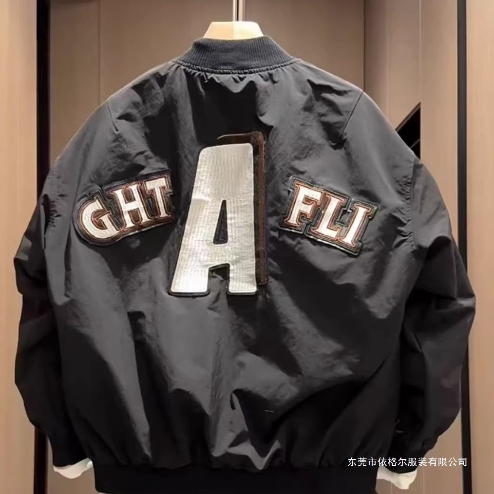 潮牌痞帥時尚夾克外套潮流