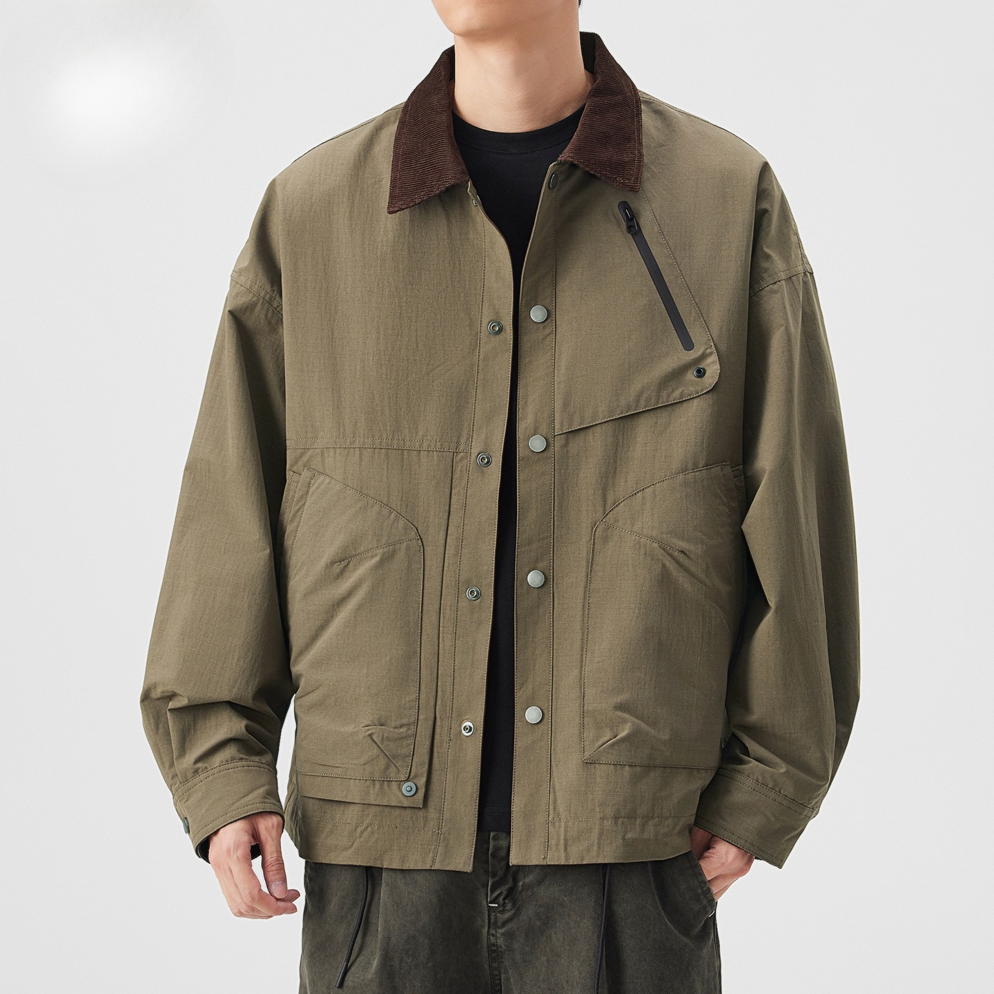 美式复古工装夹克